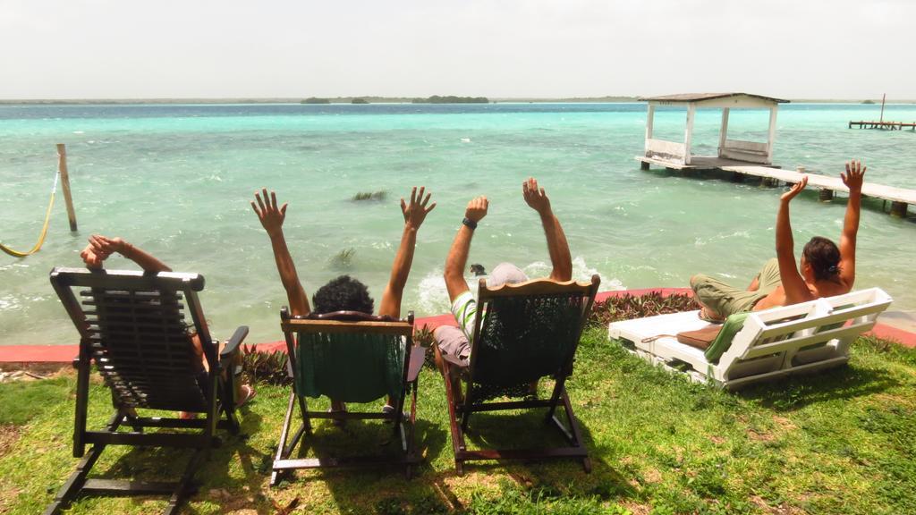 Bacalar Casa Lahar Hostel Ngoại thất bức ảnh