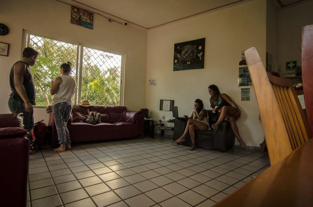Bacalar Casa Lahar Hostel Ngoại thất bức ảnh