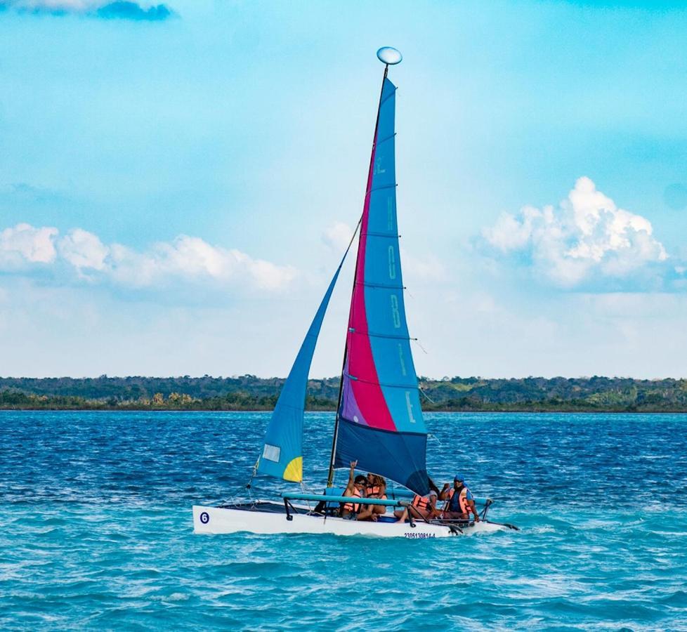 Bacalar Casa Lahar Hostel Ngoại thất bức ảnh